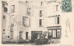 Rethel * 1903 * Hôtel Du Commerce A. POLLART * Magasin Commerce Mme VERZEAUX * Automobile Ancienne Voiture - Rethel