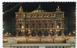 Paris - Le Théâtre De L'Opéra Vu De Nuit - París La Noche
