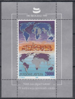 Yugoslavia Republic 1989 Mi#Block 35 Mint Never Hinged - Ongebruikt