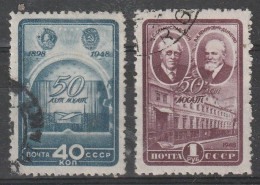 1948 - Theatre D Art De Moscou Mi No 1286/1287 - Usados