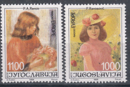 Yugoslavia 1988 Freude Europas - Joy Of Europe Mi#2300-2301 Mint Never Hinged - Unused Stamps