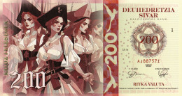 200 Sivar 2024 Lia Antootica  Les épouses De Pirates Polymer Emission Privée Et Limitée - Specimen