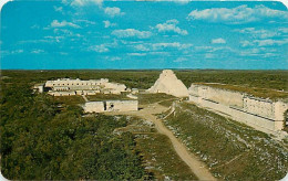 Mexique - Mexico - Uxmal, Yucatan - Vista Panoramica Del Palacio Del Gobernador. Governor S Palace - Vue Aérienne - Aeri - Mexique