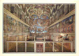 Vatican - Chapelle Sixtine - CPM - Voir Scans Recto-Verso - Vaticaanstad