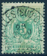 45 Stempel "Bruxelles (Sud-Ouest)" (DU Dubbel Uur) - COBA = R (= + 50 Euro) - 1869-1888 Lion Couché (Liegender Löwe)
