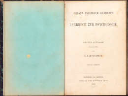 Lehrbuch Zur Psychologie Von Johann Friedrich Herbarts, 1882 C3450 - Old Books