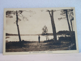 L 5452 CPA 1936 - AUTRE VUE DIFFERENTE N° 3 - 40 SOUSTONS - L'ETANG - ANIMATION - Soustons