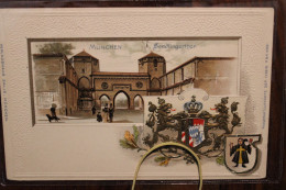 AK 1900 Cpa Gruss Aus Gruß München Prägekarte Jugendstil Munich Dinard - München