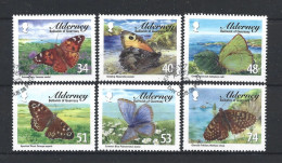 Alderney 2008 Butterflies Y.T. 321/326 (0) - Alderney