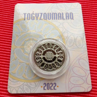 Kazakhstan 100 Tenge 2022 TOǴYZQUMALAQ Folder Cazaquistão Casaquistão Kazachstan UNC ºº - Kazakhstan