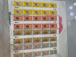 Hong Kong Stamp 1994 New Year Dog With Nos.,x 10sets MNH - Storia Postale