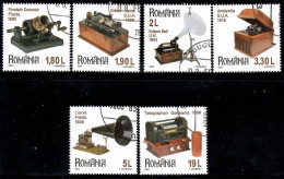 Romania, 2020 CTO, Mi. Nr.7673-8, Romanion Colections Phonographs - Used Stamps