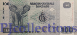 CONGO DEMOCRATIC REPUBLIC 100 FRANCS 2007 PICK 98a AUNC - République Démocratique Du Congo & Zaïre