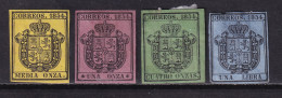 1854 ESCUDO ESPAÑA SERIE COMPLETA NUEVA(*). VER - Ungebraucht