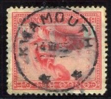 Congo Kwamouth Oblit. Keach 5D1-Dmyt Sur C.O.B. 128 Le 14/03/1930 - Usados