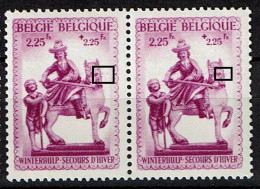 590 Paire  **  Tache Couleur  (2 X) - 1931-1960