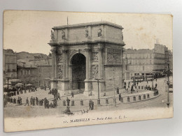 CPA - 13 - MARSEILLE - La Porte D'Aix - Monumenti