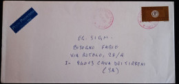 Castelvetrano 28.12.1999 Prioritario L.1200/Eur.0,62 - 1991-00: Storia Postale