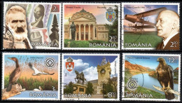 Romania, 2019 CTO, Mi. Nr.7491-6, Romania A European Tresaure, Brancusi, Coanda ... - Gebraucht