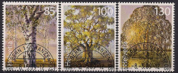 2009 Schweiz   Mi. 2103-5 FD-used    Alte Bäume. - Used Stamps