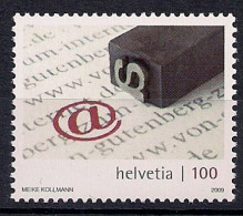 2009 Schweiz   Mi. 2106**MNH  . Von Gutenberg Zum Internet: 550 Jahre Graphische Branche. - Unused Stamps