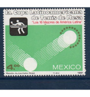 Mexique, Mexico, **, Yv 922, Mi 1739, Tennis De Table, - Tennis Tavolo