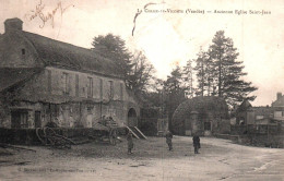 La Chaize Le Vicomte : Ancienne église St Jean - La Chaize Le Vicomte