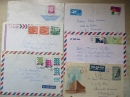 ISRAEL LOT DE 6 ENVELOPPES DIVERSES DONT FDC DE 1951 VOIR LES PHOTOS - Collections, Lots & Séries