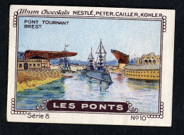 Nestlé - 8 - Les Ponts, Bridges - 10 - Pont Tournant, Turning Bridge, Brest - Nestlé