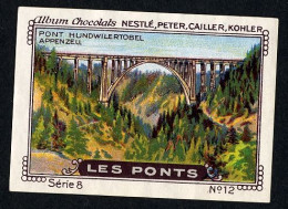 Nestlé - 8 - Les Ponts, Bridges - 12 - Pont Hundwilertobel, Hundwilertobel-Brücke, Suisse, Switzerland - Nestlé