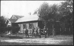 Ukraine: Cheremoshno (Cheremoshne), Telegraph Station + Hungarian Soldiers 1917 - Ukraine