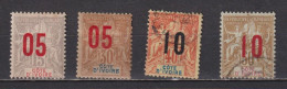 Lot De Timbres Oblitérés Et Neufs*  De Côte D'Ivoire De 1912 Surcharges - Used Stamps