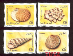 Année 2002-N°1328/1331 Neufs**MNH : Faune - Coquillages/Seashells - Série Complète - Algeria (1962-...)