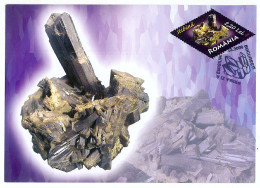 MAX 46 - 1104 MINERALOGY, Mineral STIBINA, Romania - Maximum Card - 2006 - Minerals