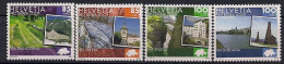 2009 Schweiz   Mi. 2108-11**MNH  „Pro Patria“: Kulturwege Schweiz - Unused Stamps