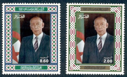 Année 1992-N°1027/1028 Neufs**MNH : Hommage Au Défunt Président Boudiaf - Algeria (1962-...)
