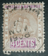 British Guiana 4 Cent 1905-1910 - Guyane Britannique (...-1966)