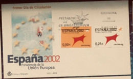 FDC  2002.- Presidencia Union Europea . - FDC