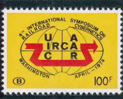 4e Symposium De Cybernétique Ferroviaire à Washington (TR425 - Railways) Sans Gomme - Postfris