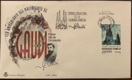 FDC  2002.- Gaudi - FDC