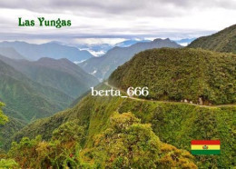 Bolivia Andes Yungas Road New Postcard - Bolivie