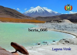 Bolivia Laguna Verde Salt Lake Green Lagoon New Postcard - Bolivia