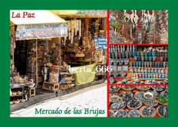 Bolivia La Paz Witches' Market New Postcard - Bolivie