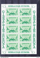 GIBRALTAR 1979 EUROPA 3 BLOCS DE 10 Yvert 393-395, Michel 392-394 NEUF** MNH Cote 20 Euros - Gibraltar