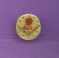 Rare Pins France Telecom La Poste Don Du Sang Fleur Q762 - France Télécom