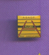 Rare Pins Rugby Asadp Aeroport De Paris Roissy Charles De Gaulle Q770 - Rugby