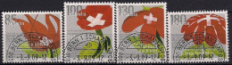 2009 Schweiz   Mi. 2122-5 FD-used   Die Schweiz Aus Der Sicht Ausländischer Künstler : Deutschland - Oblitérés