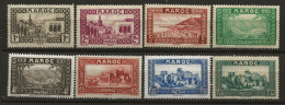 MAROC Colo:, **, N° YT 128, 129, 131, 136, 137, 140, 144 Et 144A, Ens. De 8 Tp, TB - Ungebraucht