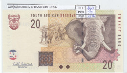 BILLETE SUDAFRICA 20 RAND 2009 P-129b SIN CIRCULAR - Other - Africa