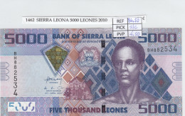 BILLETE SIERRA LEONA 5.000 LEONES 2010 P-32a SIN CIRCULAR - Autres - Afrique